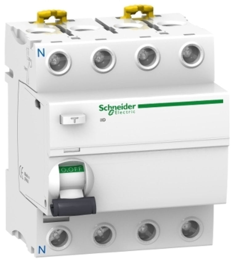 Disjoncteur de fuite à la terre électrique Schneider Schneider 4p-63a-300ma