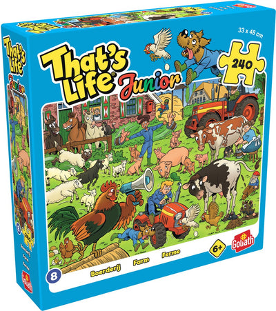Goliath c'est la vie puzzle ferme junior - 240 mcx.