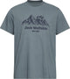 Jack wolfskin carefree t m chemise d'extérieur pour hommes-gris odessa