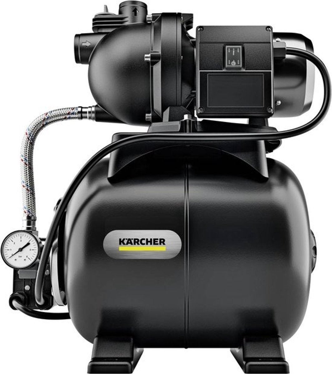 Pompe à eau domestique Kärcher bp 3 200 - débit d'eau 3 200 l h - hauteur de refoulement 36 m - hauteur d'aspiration 8 m