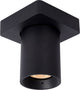 Lucide nigel - spot de plafond (plafonnier) - led dim to warm - gu10 - 1x5w 2200k 3000k - noir