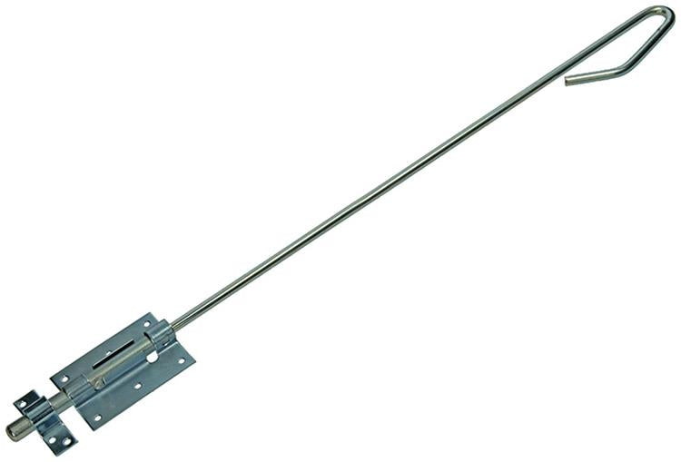 1013392 - loquet à baïonnette bleu galvanisé 80 cm | 5 pièces