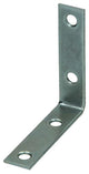 1014300 - 8 carrés pliés galvanisés 63x63x16mm | 10 pièces