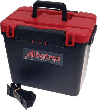 Albatros polyboxseatbox evo – siège robuste et mallette de rangement avec plateau intérieur amovible