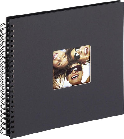 Walther sa-110-b fun - album à spirales - format 30 x 30 cm - noir