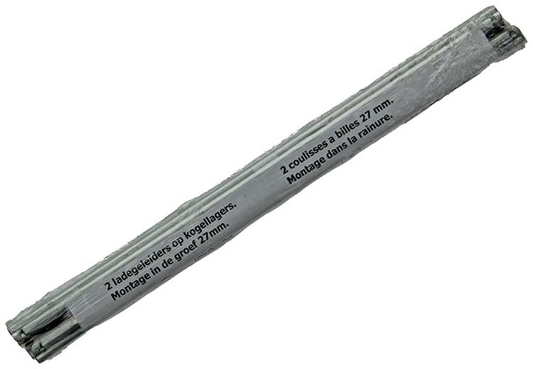 1014510 - coulisses de tiroir pr.ball galvanisées27mm 25-40cm 12kg | 5 pièces
