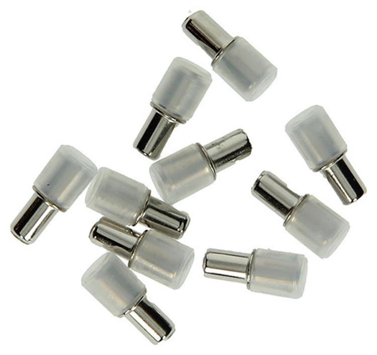 Mack 1013702 - 10 supports pour étagères en verre ø 5 mm | 5 pièces