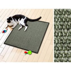 Tapis griffoir pour chat casa pura sisal gris