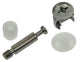 Mack 1013703 - 4 connecteurs d'armoire minifix blanc m6x15mm | 5 pièces