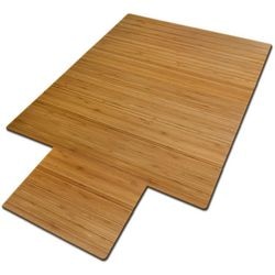 Tapis de chaise floordirekt pro bambou, feutre
