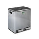 Poubelle casa pura felix pp, acier inoxydable