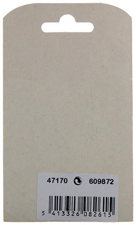 Mack 1013684 - 1 loquet coulissant en laiton chromé a 50 - b 16 mm | 5 pièces