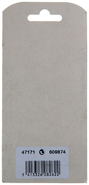 Mack 1013685 - 1 loquet coulissant en laiton chromé a 75 - b 16 mm | 5 pièces