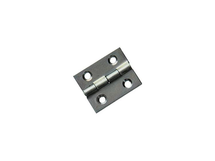Mack 1013767 - 4 charnières étroites galvanisées h 20 x l 16 mm | 5 pièces