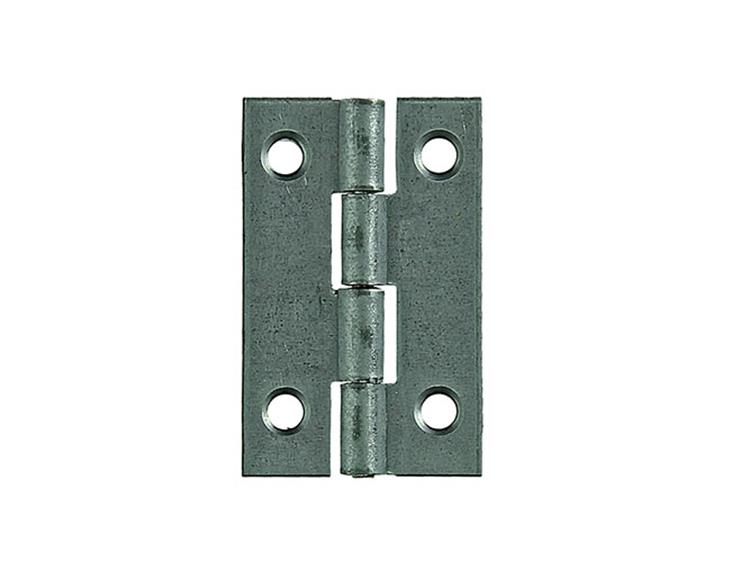 Mack 1013737 - 20 charnières étroites galvanisées 40 x l 25 mm | 5 pièces