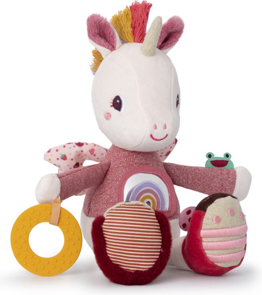 Lilliputiens - peluche multi-activités - Léna la licorne