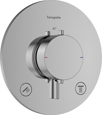 Hansgrohe ecostat confort s - thermostat intégré - thermostat ecostat - pour 2 fonctions - chrome