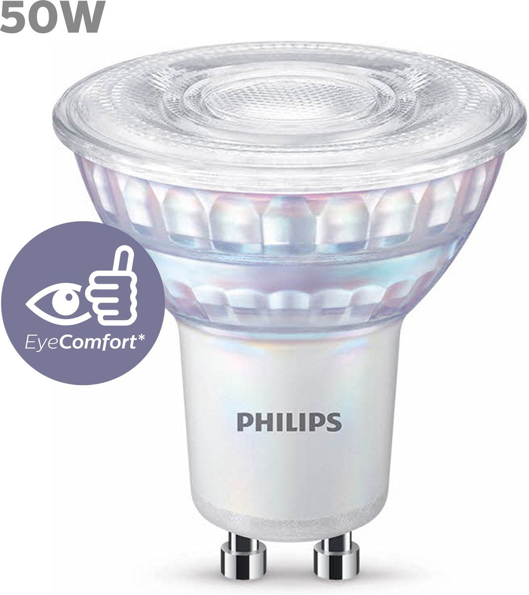 Spot LED Philips - 50 w - gu10 - lumière blanc froid dimmable