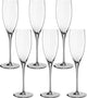 Verre à champagne Leonardo poesia 250ml gris - lot de 6