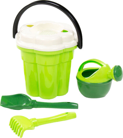 Toys Cavallino Toys Cavallino XL Classic Bucket Ensemble avec l'arrosage peut vert, 4dlg.