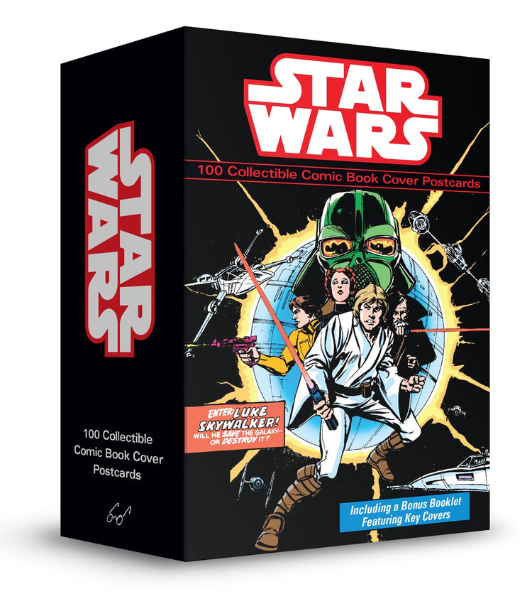 Star Wars - Star Wars 100 cartes postales de couverture de bande dessinée à collectionner