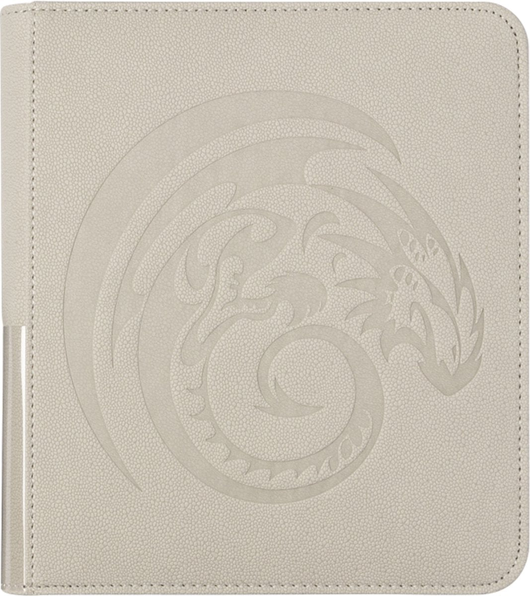 Bouclier de dragon Arcane Tinmen - classeur à fermeture éclair 160 : blanc cendré