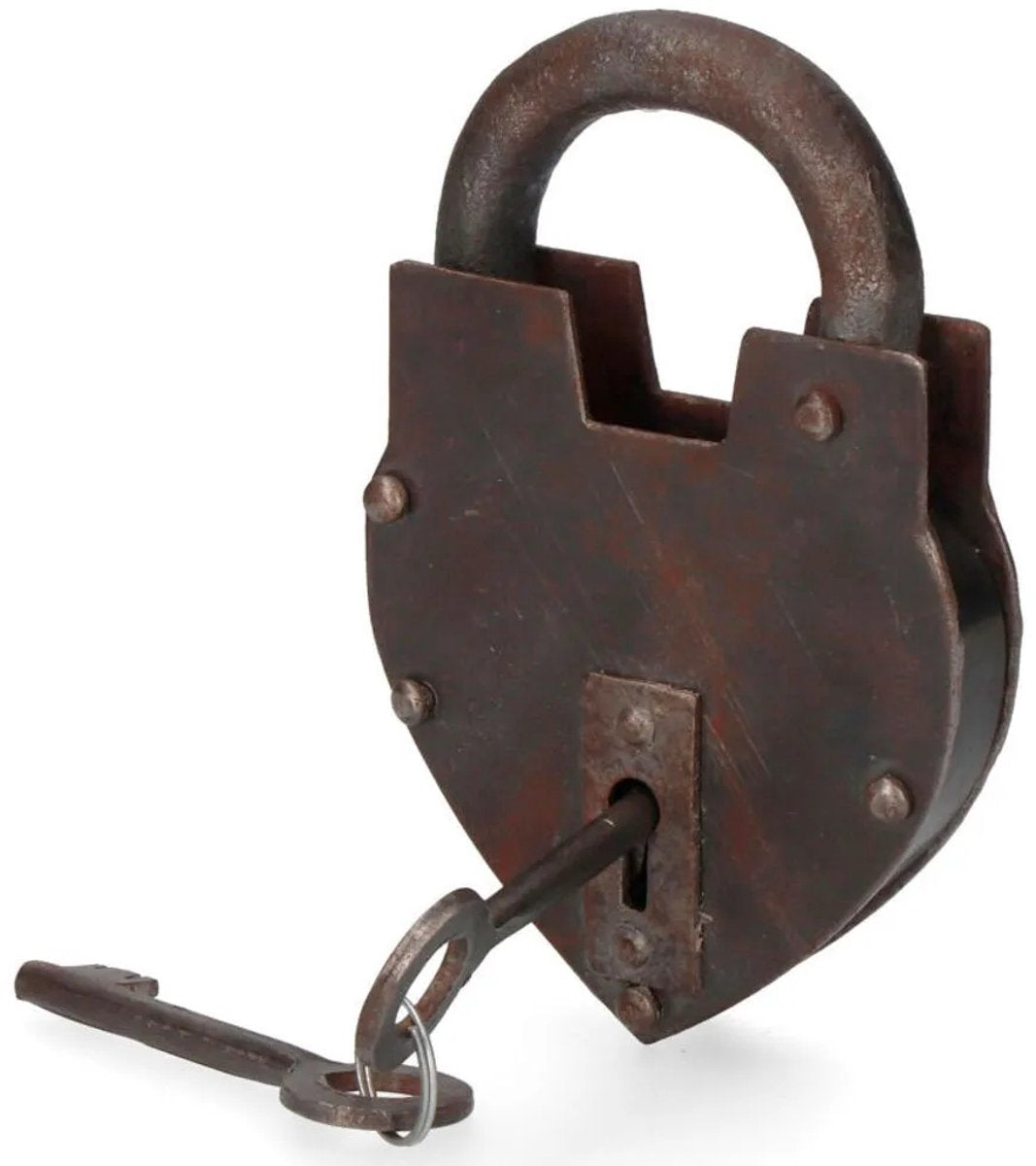 EDM 85143 cadenas rustique effet rouille marron