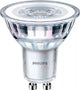 Spot LED Philips - 50 w - gu10 - lumière blanc chaud