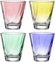 Verre à boire Leonardo 215ml twist assorti - set 4