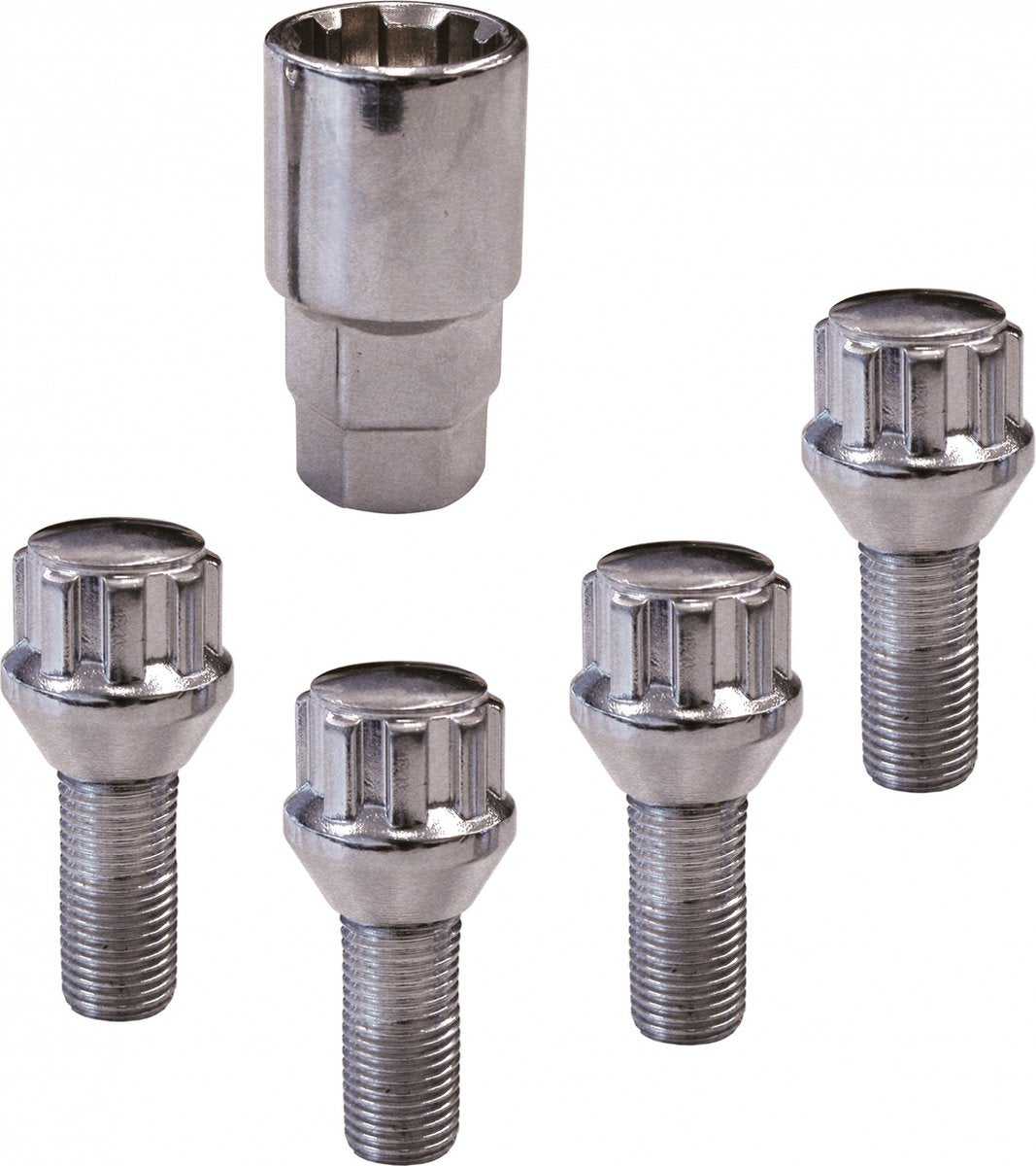 Jeu de boulons de roue Carpoint boulon m12x1,5x26mm c