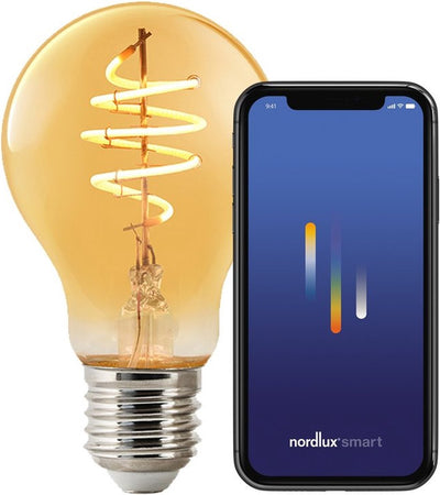 Nordlux LED verre e27 4,7-60w 2200k filament or intelligent dimmable - 2770250