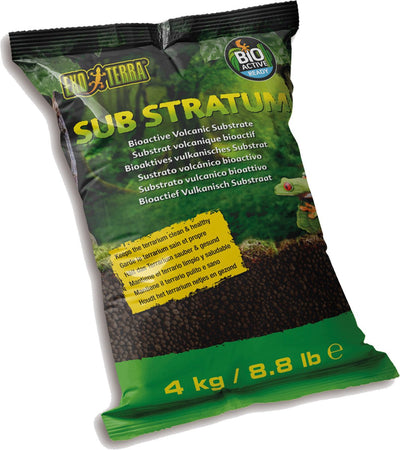 Substrat volcanique bioactif grenouille Exo terra - 4 kg