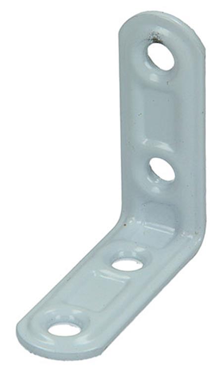 Mack 1013794 - 4 carrés plissés peints en blanc 40x40mm | 10 pièces