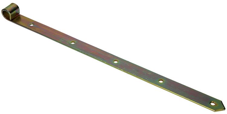 1013727 - charnière à trappe simple plaquée jaune 50 cm dia 18 mm | 6 pièces