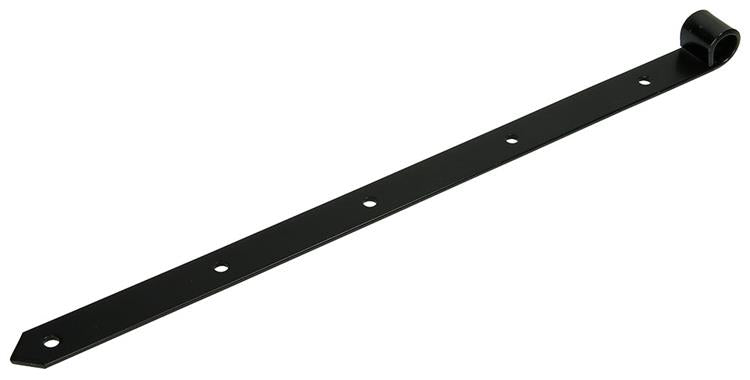 1013728 - charnière volet simple noir 50 cm dia 18 mm | 6 pièces