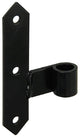 1013720 - Charnière déc. gauche noir 150 mm | 10 pièces