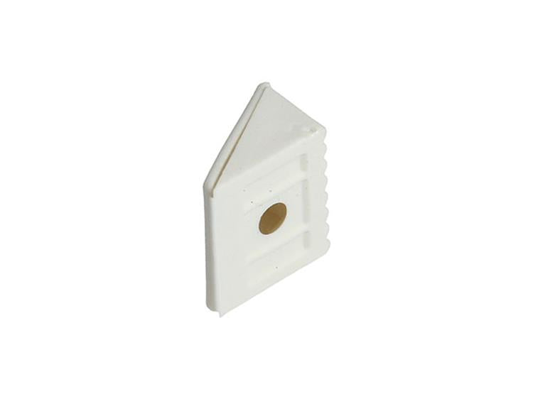 Mack 1013797 - 4 connecteurs d'angle mini blanc | 5 pièces