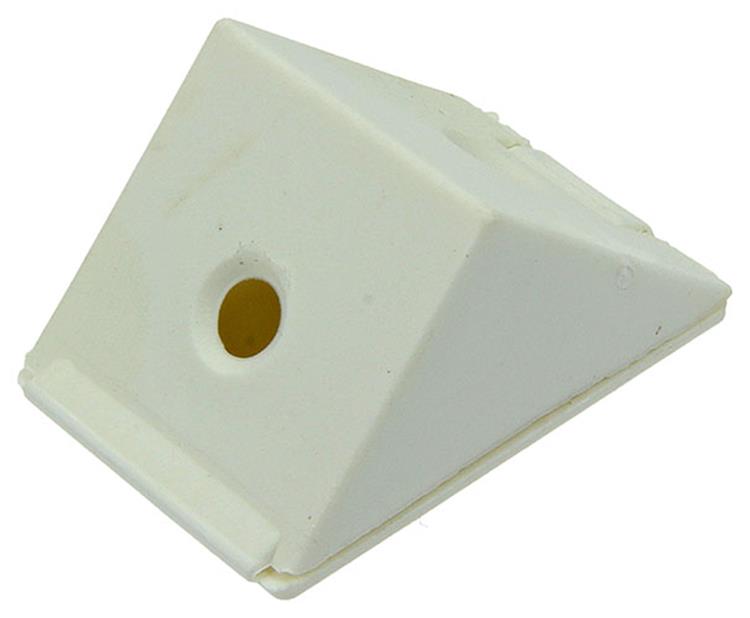 Mack 1013641 - 4 connecteurs d'angle étroits blanc | 5 pièces