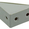 Mack 1013643 - 4 connecteurs d'angle hauts blanc | 5 pièces