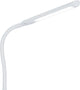Trio polo - lampe de table - lampe de bureau - blanc mat - incl. 1x SMD 5 W - couleur de lumière réglable - tactile en 4 étapes - flexible
