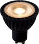 Lucide mr16 - lampe led - ø 5 cm - led dim to warm - gu10 - 1x5w 2200k 3000k - noir