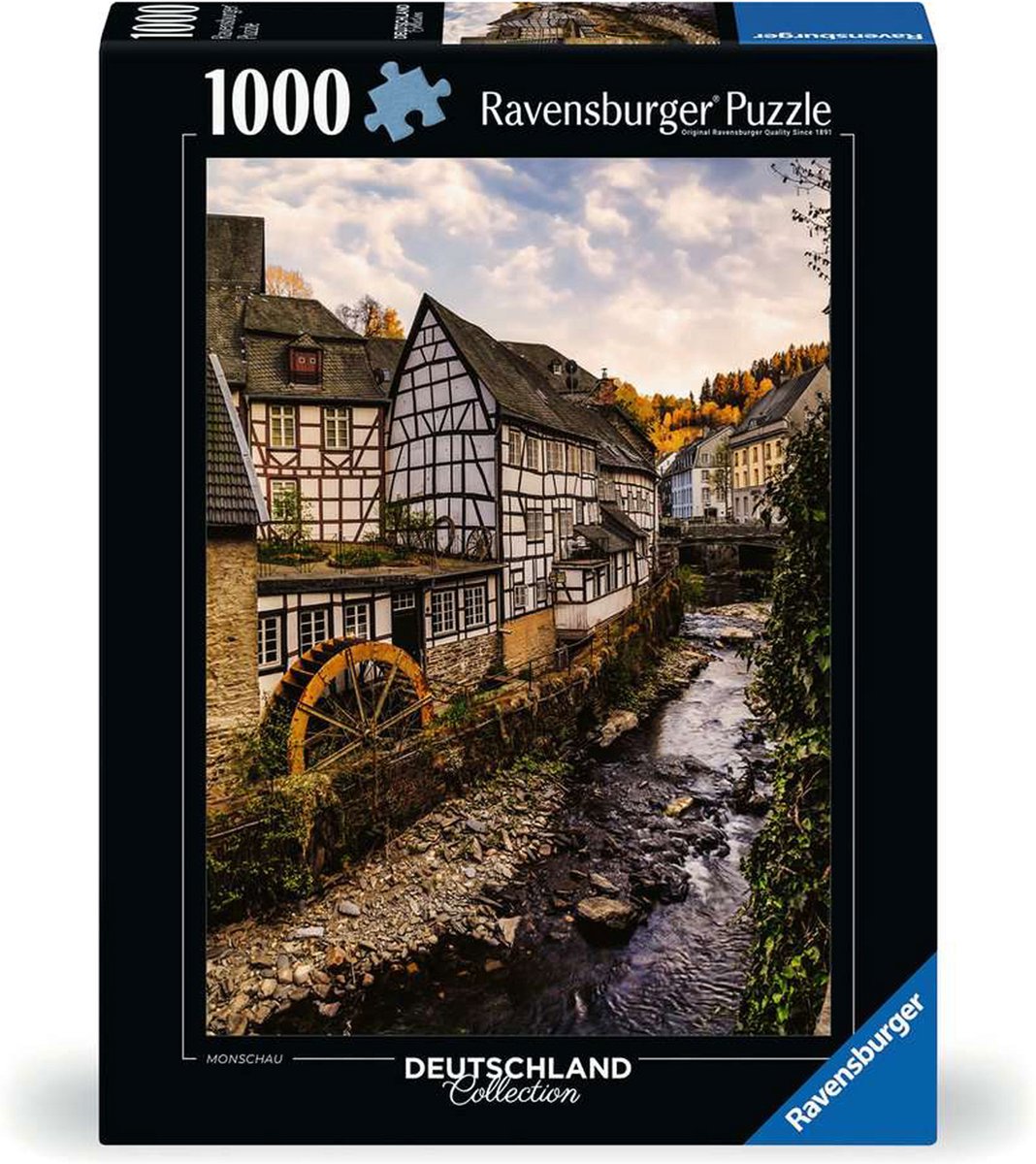 Ravensburger Jigsaw Monschau à Der Eifel, 1000st.