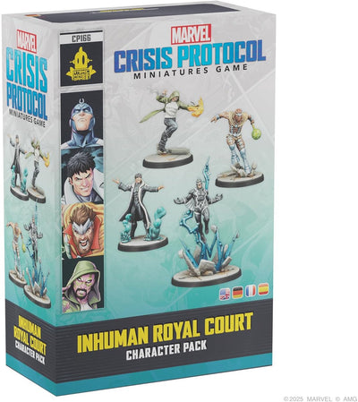 Protocole de crise des jeux de masse atomique Marvel : cour royale inhumaine - miniatures - en es fr