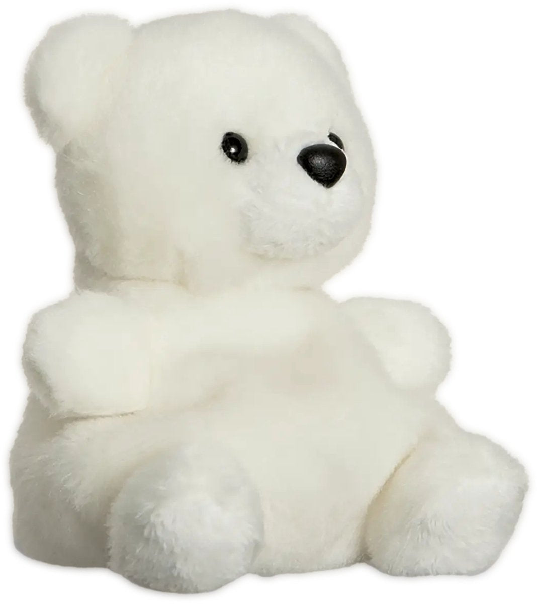 Aurora palm pals peluche ours polaire 13 cm peluche blanc