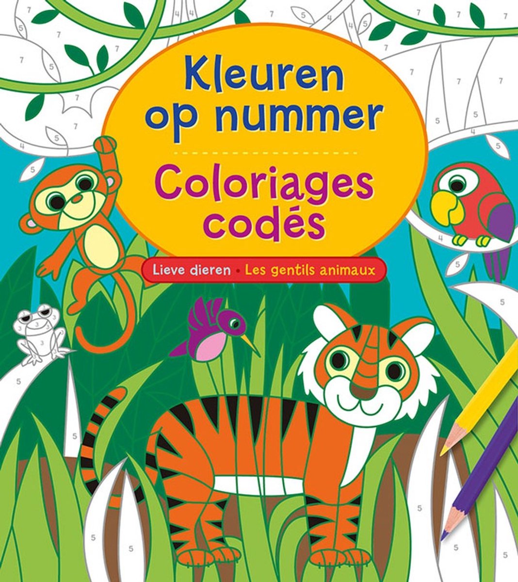 Couleurs deltas par numéro chers animaux