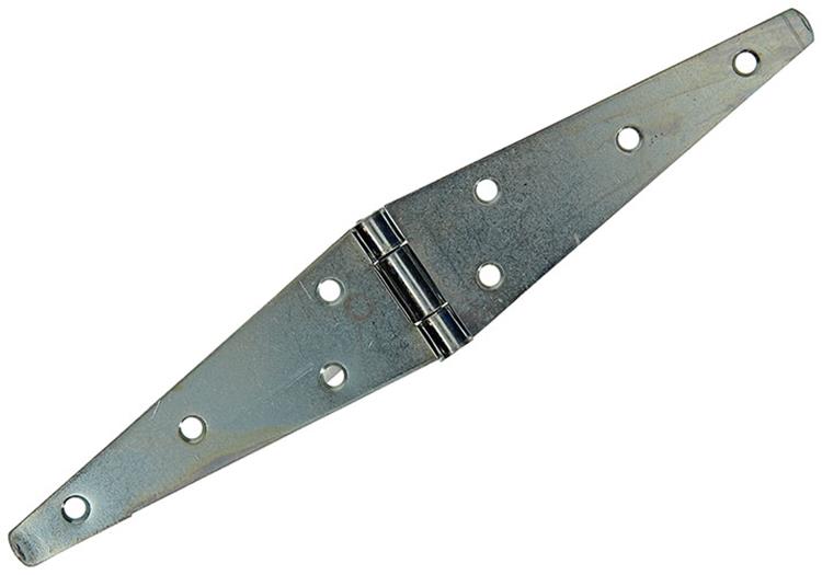 1014445 - charnières arrière 2 gel.bl.plaquées. 300x50mm | 12 pièces
