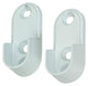 Mack 1014453 - 2 supports pour armoire blanc | 5 pièces