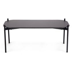 Table d'accueil Paperflow en MDF laqué noir