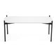 Table d'accueil paperflow mesures MDF laqué blanc