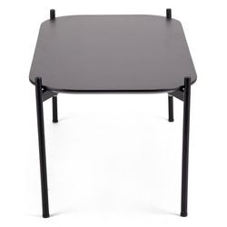 Table d'accueil Paperflow en MDF laqué noir
